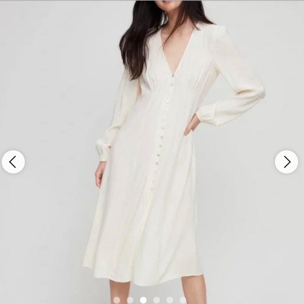 Aritzia Yellow dress Size Small